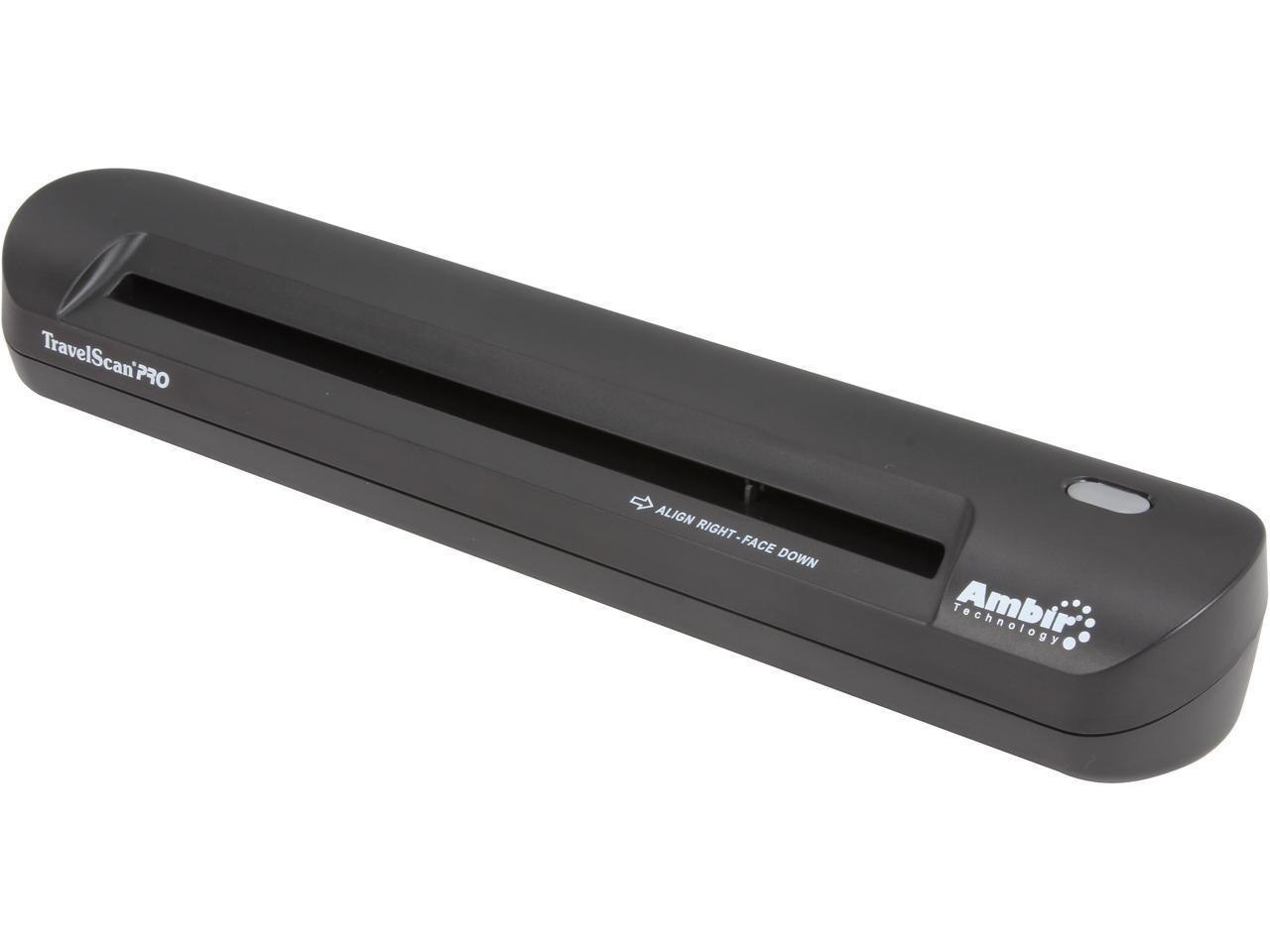 Ambir Technology Ambir TravelScan Pro - Sheetfed Scanner - Cmos / Cis - 8.5 In X 14.0 In - 600 Dpi - Usb 2.0