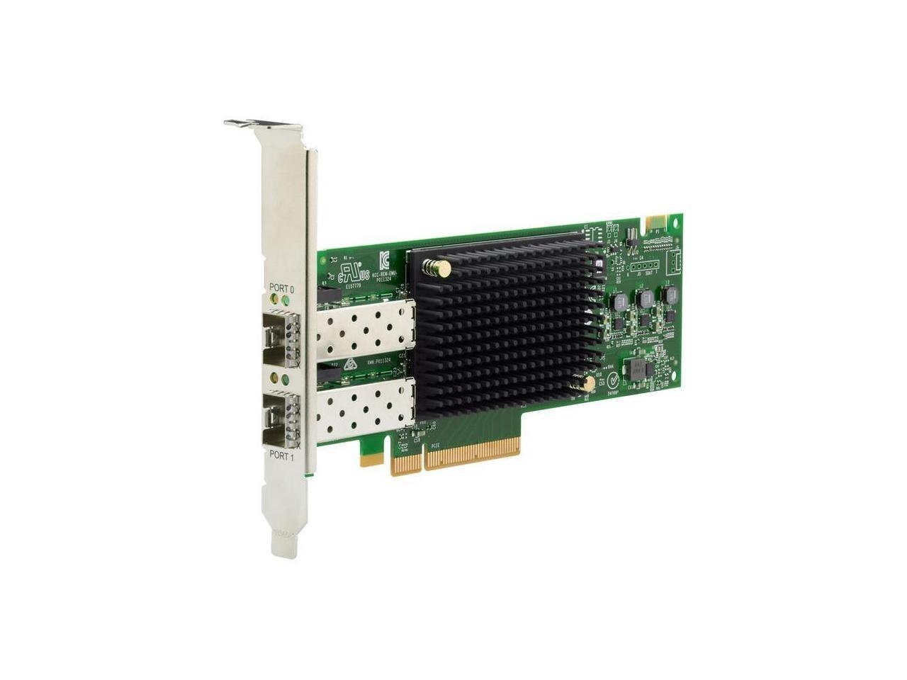 Hpe Sn1610e - Host Bus Adapter - PCIe 4.0 - 32Gb Fibre Channel SFP+ X 2 - For ProLiant DL325 Gen10, DL345 Gen10, DL360 Gen10, DL365 Gen10