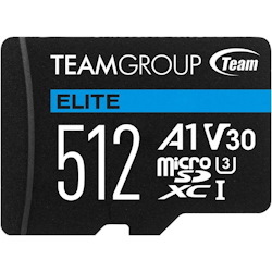 Teamgroup Elite Usdxc 512GB Uhs-I U3 V30 A1 Retail W/1Adapter