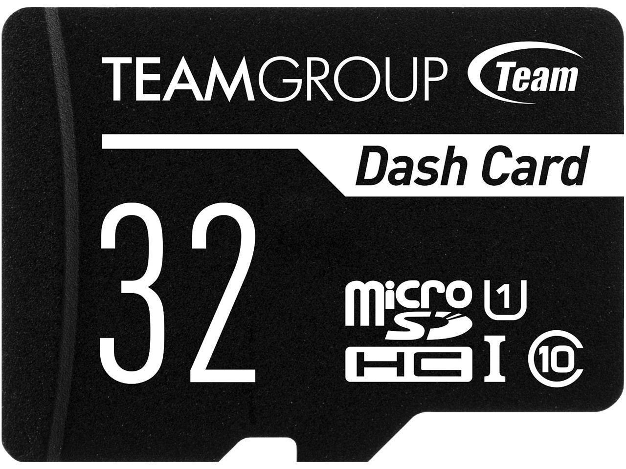 Teamgroup Dash Micro SDHC 32GB Uhs-I Retail W/1Adapter