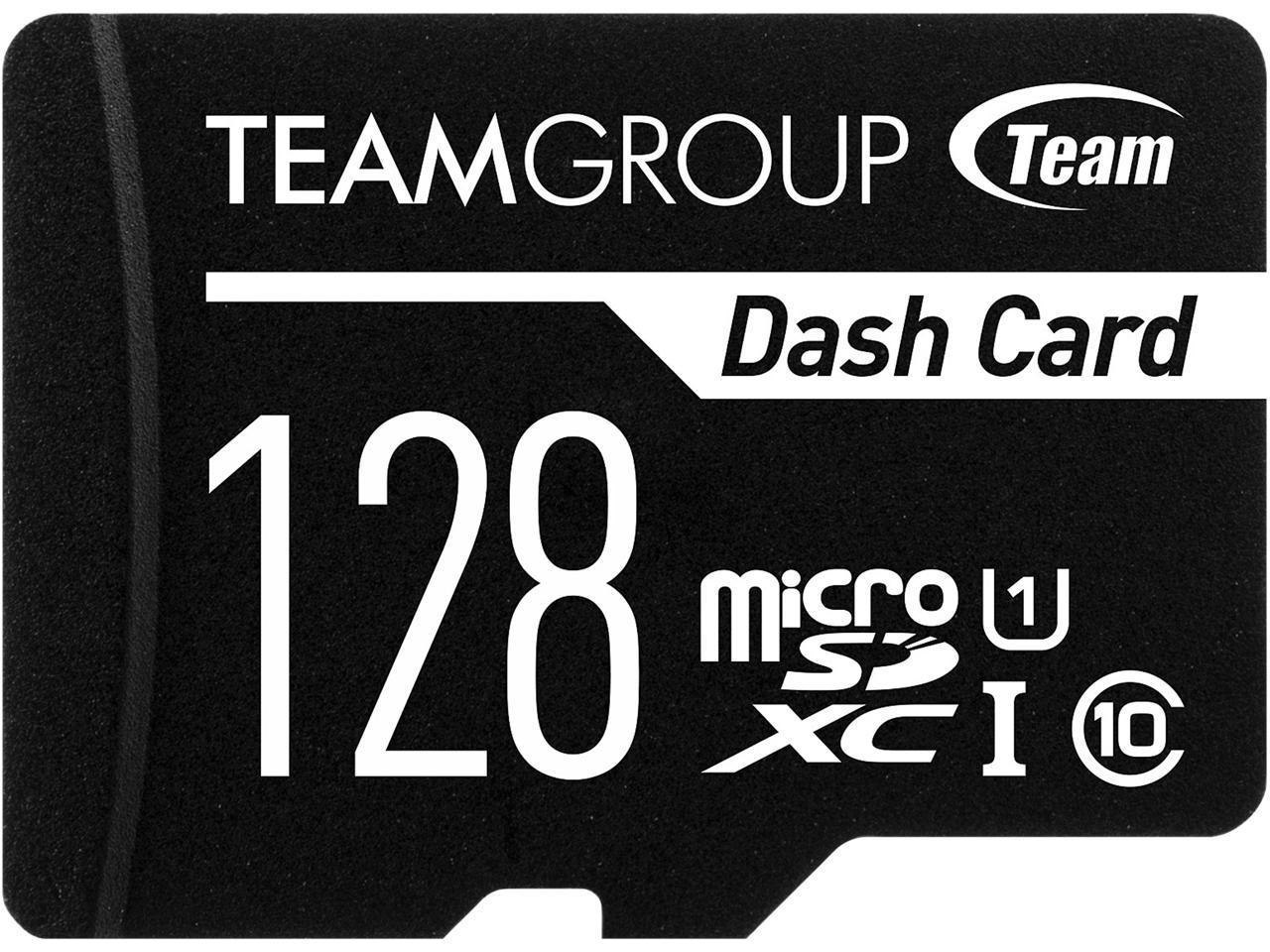 Teamgroup Dash Micro SDXC 128GB Uhs-I Retail W/1Adapter