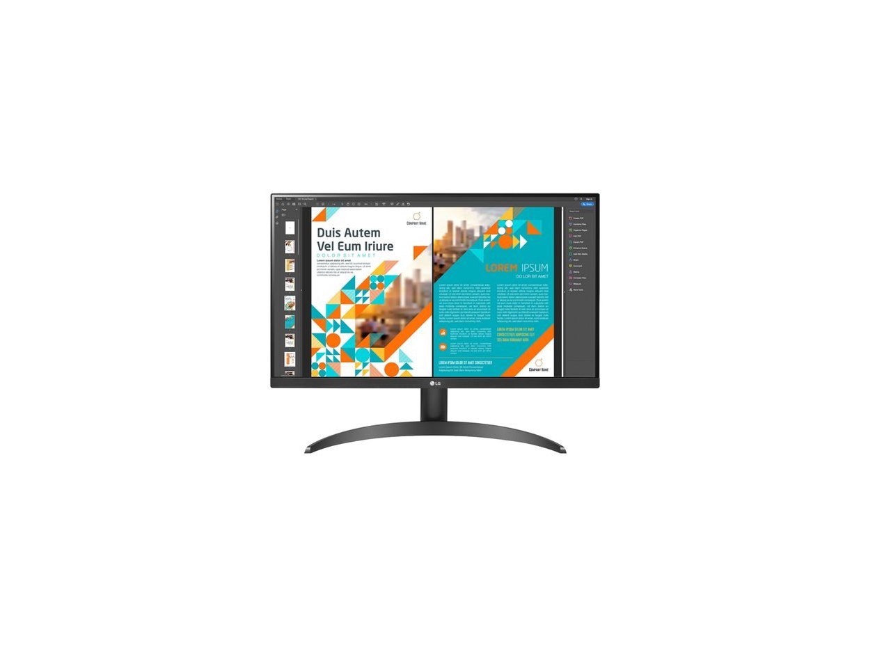 LG 24BP55Q-B 24" Class WQHD LCD Monitor - 16:9
