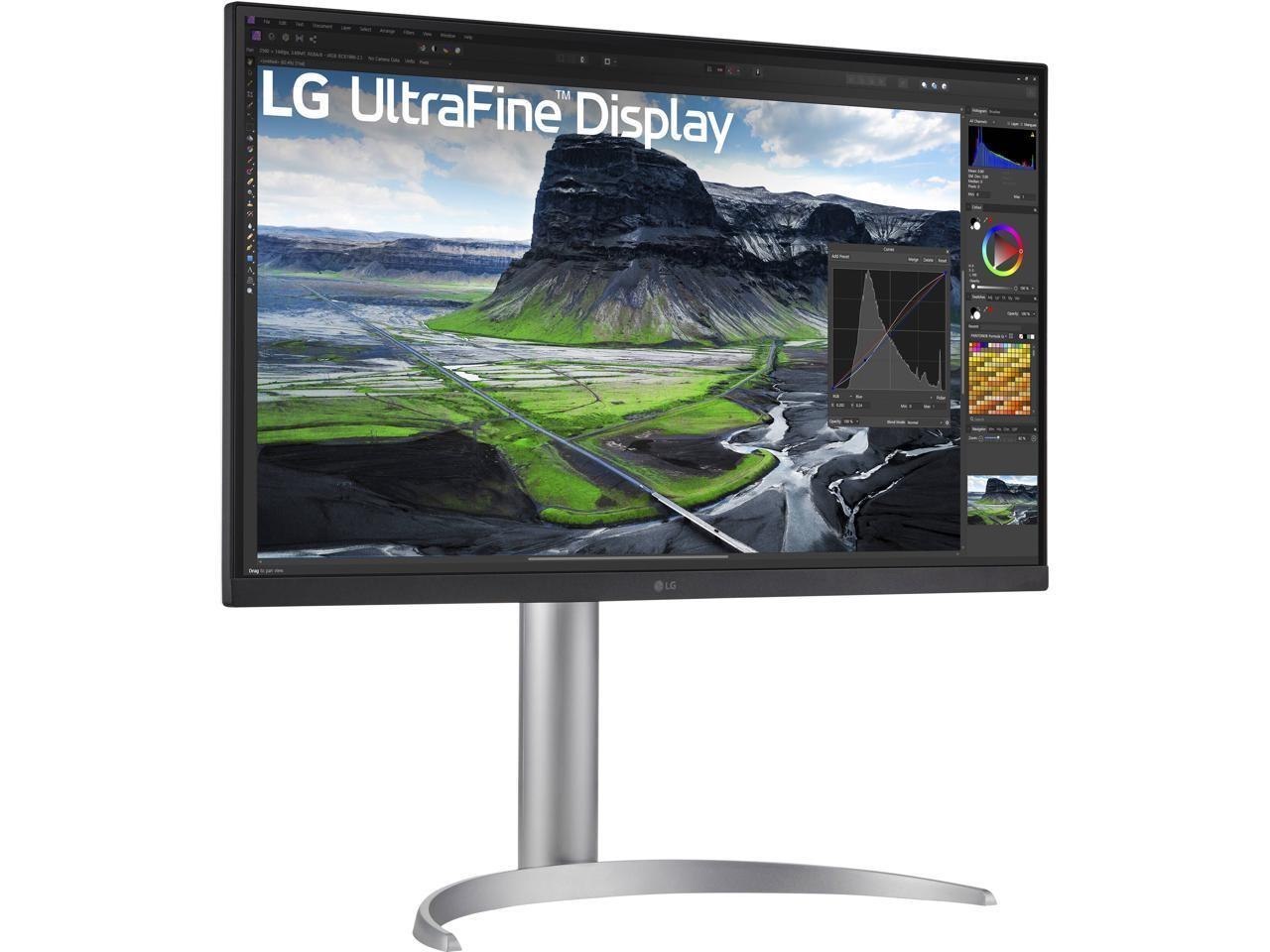 LG 27BQ85U-W 27" Class 4K UHD LCD Monitor - 16:9