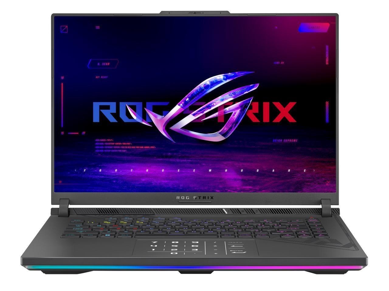 Asus ROG Strix G16 G614 G614JI-XS96 16" Gaming Notebook - QHD+ - Intel Core i9 13th Gen i9-13980HX - 32 GB - 1 TB SSD