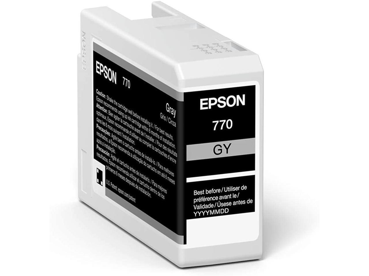 Epson UltraChrome PRO 770 Original Inkjet Ink Cartridge - Gray Pack