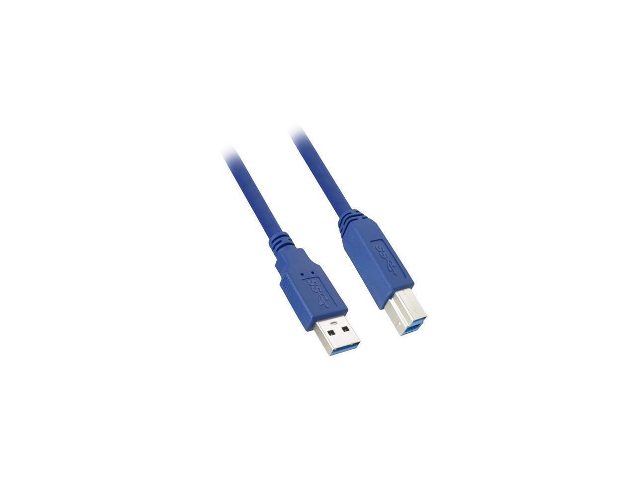 Nippon Labs 10ft.USB 3.0 Type A Male To B Male Cable For Printer And Scanner 50Usb3-Ab-10