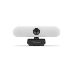 Aleratec Aluratek 4K HD Ring Light Usb-C/Usb-A Webcam w/Dual Stereo Mics