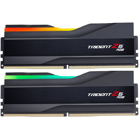 G.Skill Trident Z5 RGB Series 64GB (2 X 32GB) 288-Pin PC Ram DDR5 6000 (PC5 48000) Desktop Memory Model F5-6000J3238G32GX2-TZ5RK