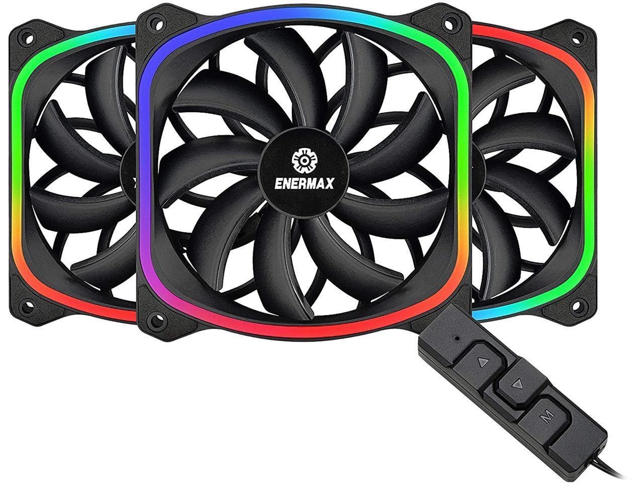 Enermax SquA RGB PWM 120MM Case Fan