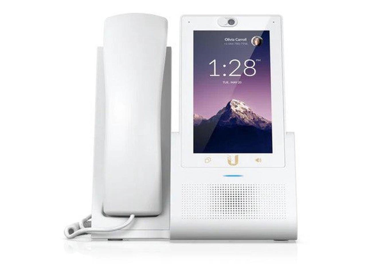 Ubiquiti IP Phone - Corded/Cordless - Wi-Fi, Bluetooth - Desktop - White