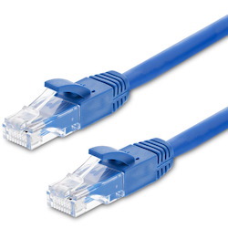 Astrotek Cat6 Cable 0.25M / 25CM - Blue Color Premium RJ45 Ethernet Network Lan Utp Patch Cord 26Awg-Cca PVC Jacket