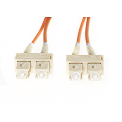 4Cabling 5M SC-SC Om1 Multimode Fibre Optic Cable: Orange