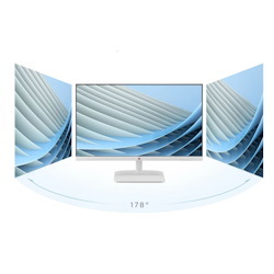 ViewSonic 24' Office SuperClear Ips, 4MS 75HZ, FHD 1080, Hdmi, Vga, 3.5 Audio, Multi-View, Speakers, Eye Care, Vesa 75M, Slim, 2432-H-W White Monitor