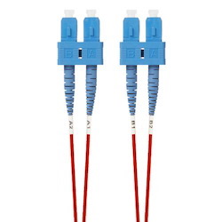 4Cabling 2M SC-SC Os1 / Os2 Singlemode Fibre Optic Cable: Red