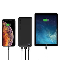 Cygnett ChargeUp Boost 2nd Gen 20K mAh Power Bank - BLACK (CY3481PBCHE), 1 x USB-C (15W), 2 x USB-A (12W), USB-C to USB-A Cable (15cm), Fast Charging