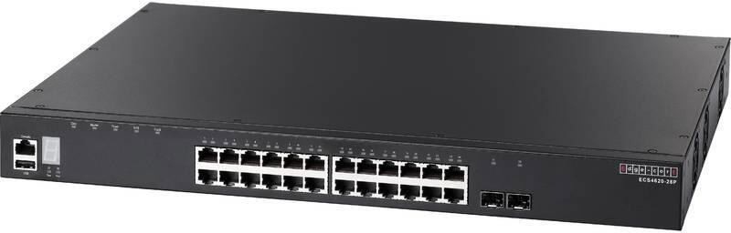 Edgecore Networks 24-Port Gig Managed Switch L3 2X SFP+ 1X 10G Dual Expansion Poe