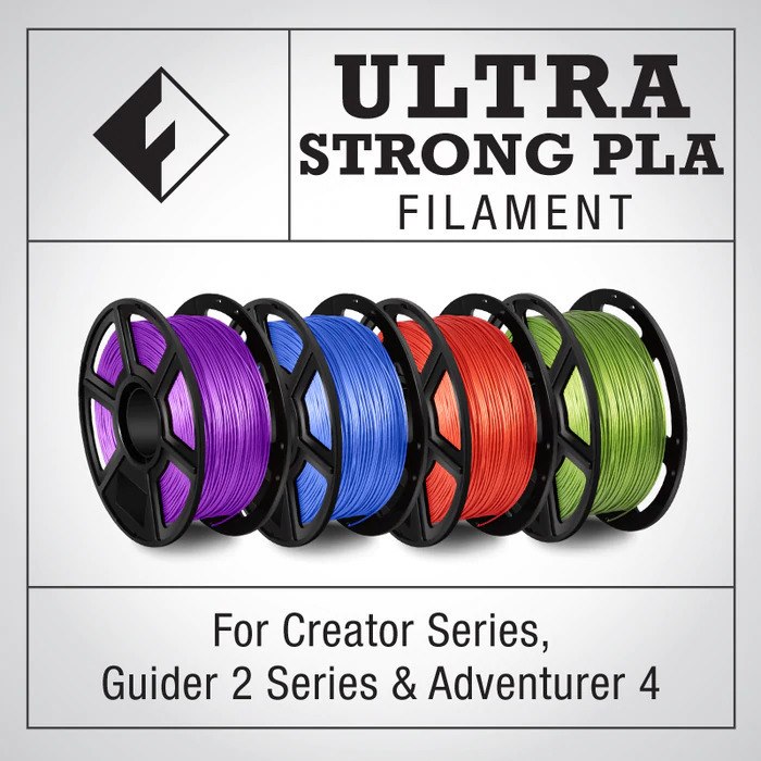 FlashForge Ultra Strong PLA Filament for Creator and Guider 2 Series