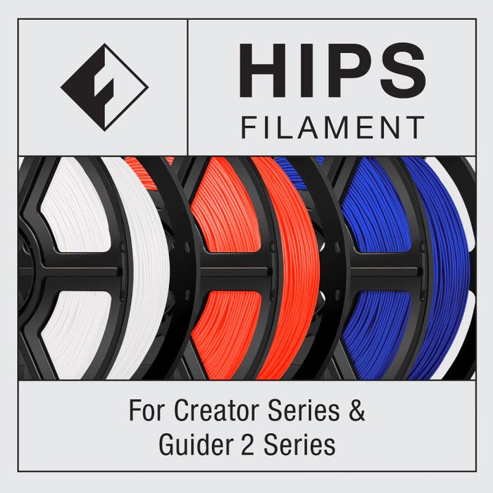 FlashForge HIPS Filament for Creator and Guider 2 Series