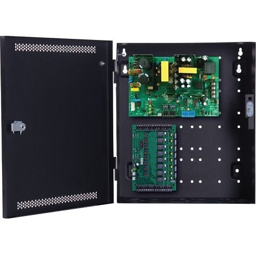 LifeSafety Power FPO150-C8E1 8-Door 12A 12VDC Lock Control Access Control and CCTV Power Supply 12" x 14" x 4.5" Enclosure