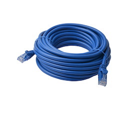 8Ware Cat 6A Utp Ethernet Cable, SnaglessÂ  - 50M Blue