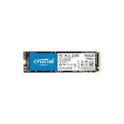 Micron Crucial P2 500GB, M.2 Internal NVMe PCIe SSD, 5YR WTY