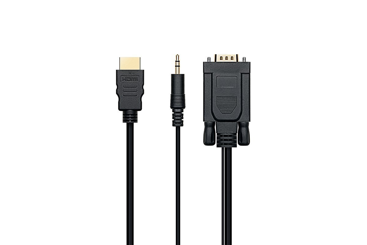 Comsol 2MTR Hdmi Male To Vga + Audio Male Cable