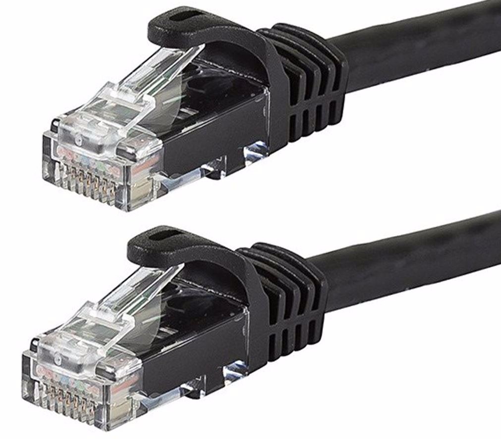 Astrotek Cat6 Cable 0.5M/50CM - Black Color Premium RJ45 Ethernet Network Lan Utp Patch Cord 26Awg