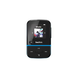 Sandisk MP3 Player, SDMX30-032G-G46B, Clip Sport Go, Blue, Globalclip Sport Go,