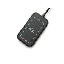 RF IDeas Wave Id Plus Mini Keystroke V3 Black Usb Reader