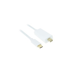 Nippon Labs 50Usb31c-Mdp-3-Wh 3 FT. Usb-C Male To Mini DisplayPort Male Cable - 4K 60Hz