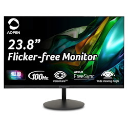 Aopen 24Sa2y Hbi 23.8Inch Ultra-Thin 1920X1080 100Hz Refresh Rate 1MS Response Time Amd FreeSync Monitor