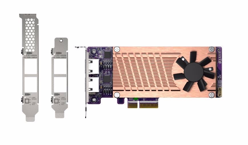 Qnap QM2-2P2G2T Maximize Your Nas Storage Capacity, Performance And Network Connectivity Adds Support For M.2 SSDs And 2.5GbE Connectivity