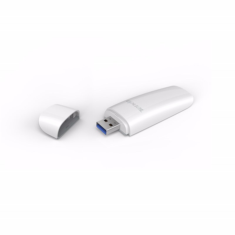 Tenda U12 Ac1200 W-Fi Dual-Band Usb 3.0 Adaptor, 11Ac, 867Mbps/400Mbps, Windows/MAC Os X/Linux