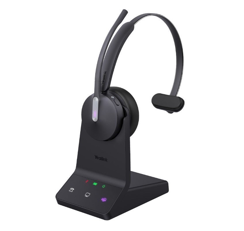 Yealink (WH64-Mono-UC) Uc Certified Dect Wireless Headset