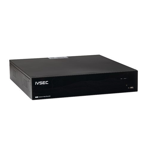 Ivsec Nr6324exa NVR, 32 Channels, 2 Gigabit Ports, 4 Bays, H265, 4K Hdmi, Adv Ivsnr6324exa