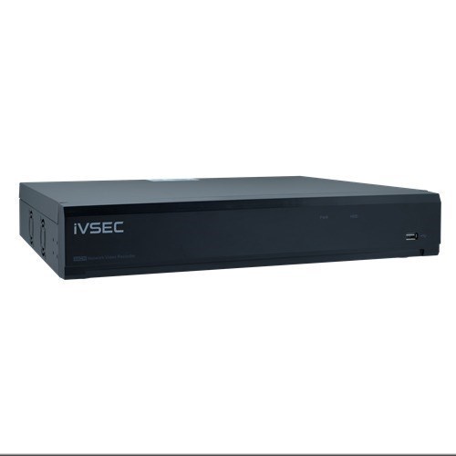 Ivsec Nr6644ex NVR, 64 Channels, 2 Gigabit Ports, 4 Bays, H265, 4K Hdmi, Adv Ivsnr6644ex