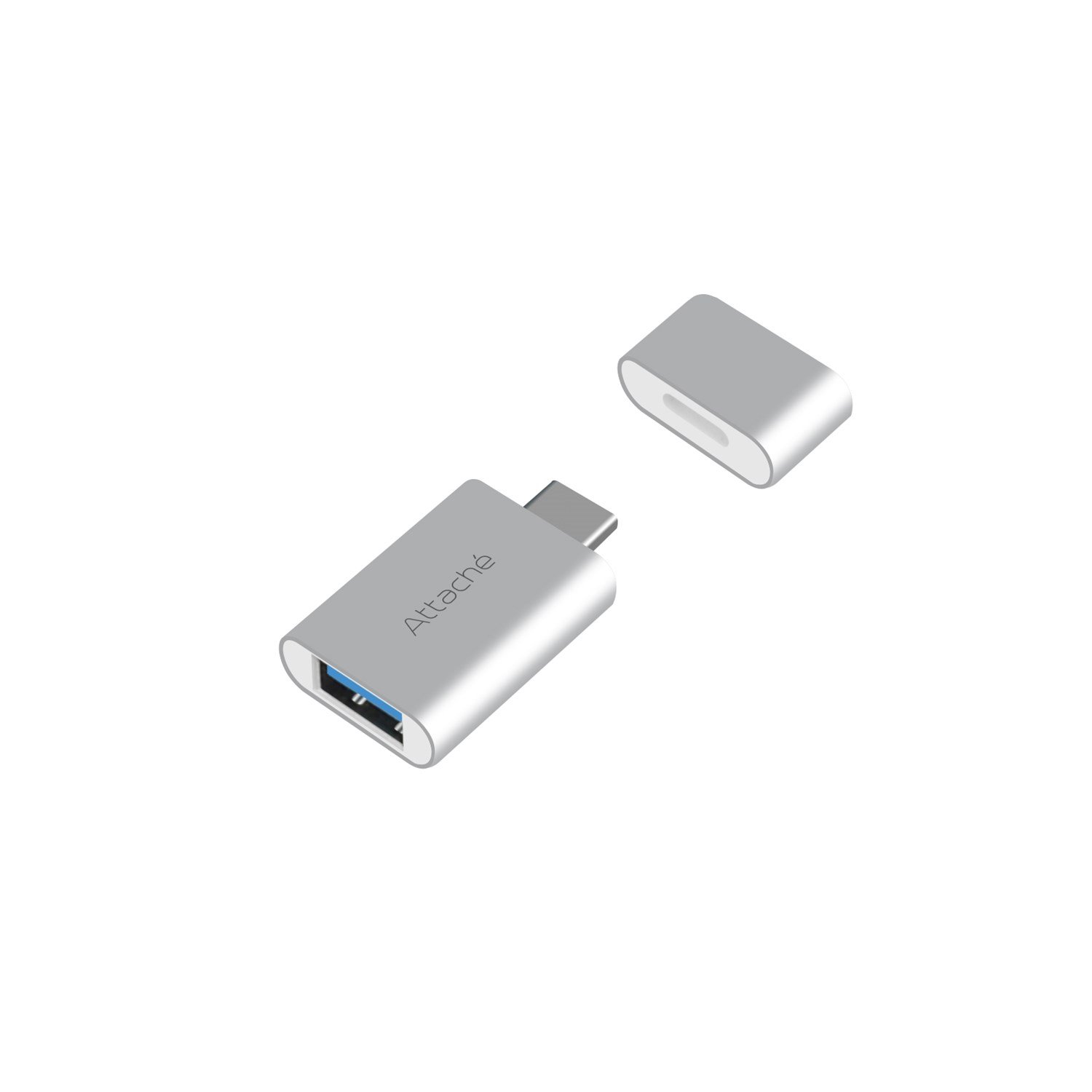 Mbeat Attach© Usb Type-C To Usb 3.1 Adapter - Type C Male To Usb 3.1 A Female - Support Apple MacBook, Google Chromebook Pixel And Usb -C Device (LS)