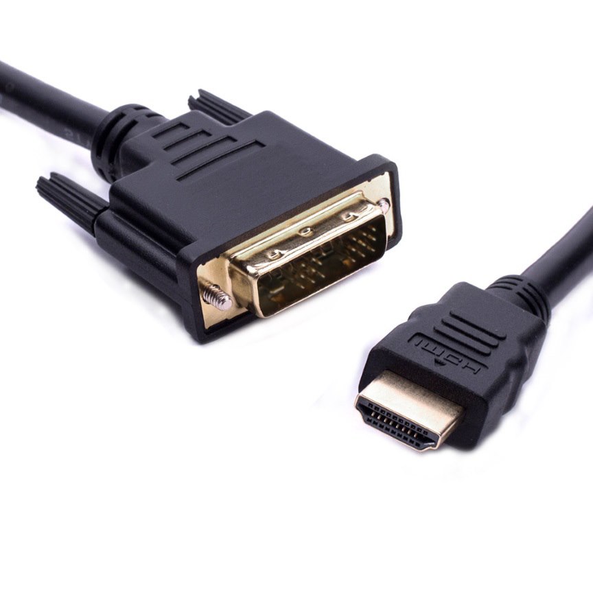 8WARE 1.80 m DVI/HDMI Video Cable for Video Device, Notebook, TV, Projector