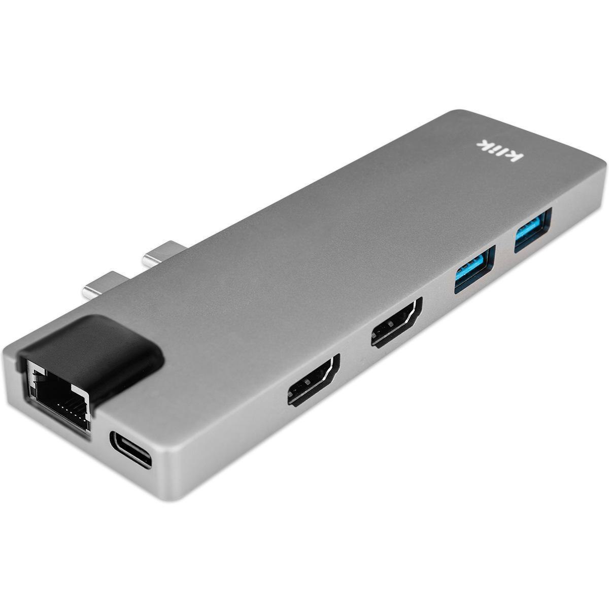 Klik MacBook Dual Usb-C Multi-Port Hdmi Adapter