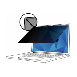 3M Touch Privacy Filter For Microsoft Surface Pro 8 Or Pro X, 13" With Comply Flip Attach, 3:2