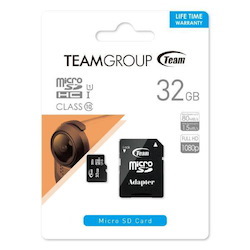 Team Group Micro SDHC 32GB Class10 Uhs-I Retail W/1 Adapter