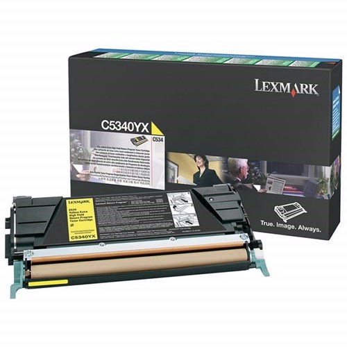 Lexmark 78C6uye Yellow Ultra High Toner 7K For CS521 CS622 CX622 CX625