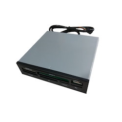 Astrotek 3.5' Internal Card Reader Black All In One Usb2.0 M2 CF/CF2 XD T-Flash SD/MMC MS/MS Duo