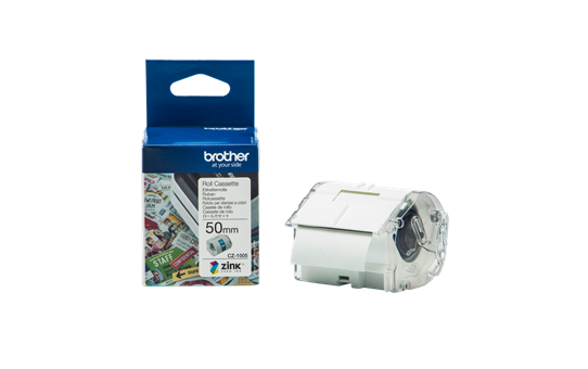 Brother CZ-1005 Full Colour Continuous Label Roll, 50MM Wide To Suit VC-500W