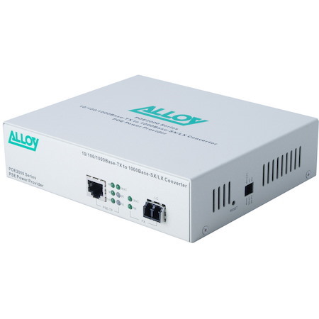 Alloy PoE Pse Gigabit Ethernet Media Converter