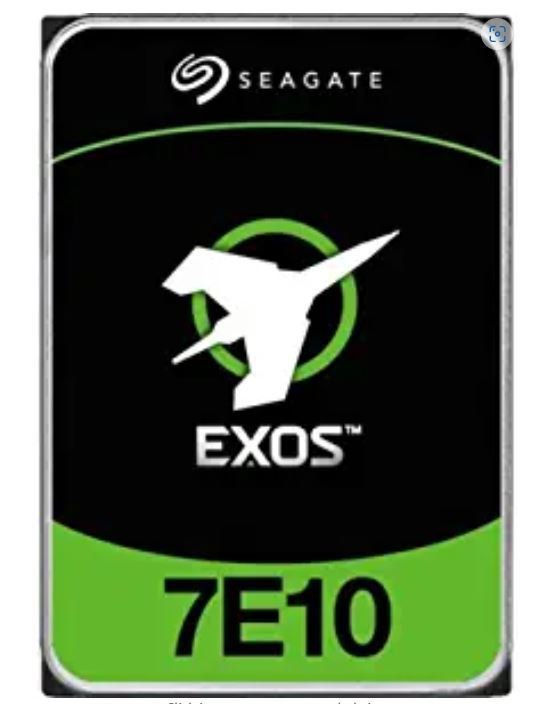 Seagate Exos 7E10 8TB 512E/4kn Sata, 7200RPM, 3.5", 256MB Cache, 5 Years Warranty