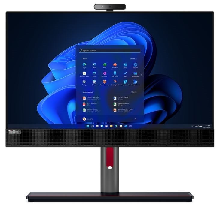 Lenovo ThinkCentre M90a Gen 3 11VF005JAU All-in-One Computer - Intel Core i7 12th Gen i7-12700 - 16 GB - 512 GB SSD - 23.8" Full HD - Desktop - Black