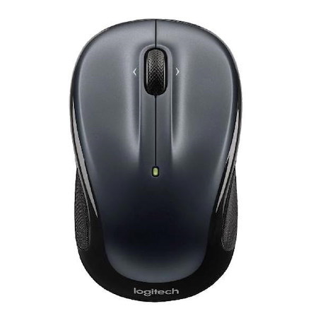 Logitech M325s Mouse - Radio Frequency - USB - Optical - 5 Button(s) - Dark Silver