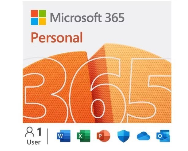 Microsoft 365 Personal - Box Pack - 1 Person - 1 Year