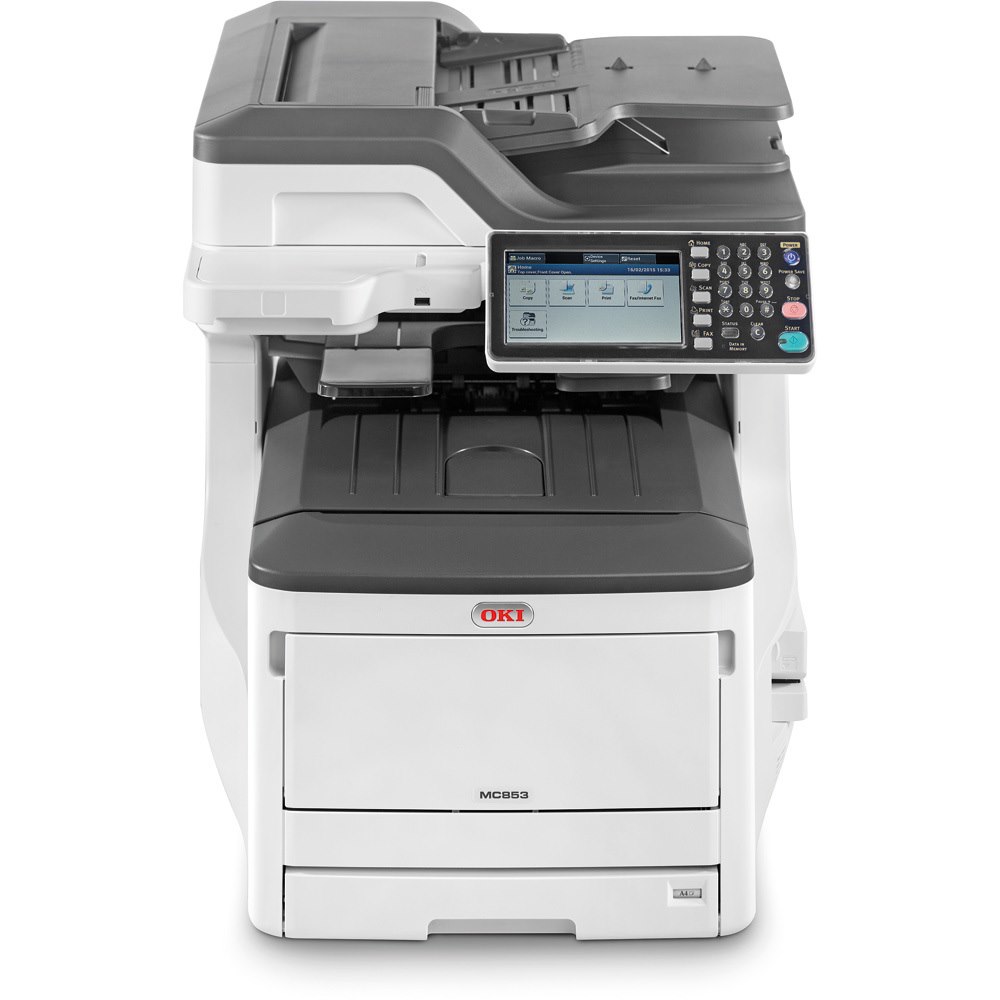 Oki MC853DN Colour A3 23PPM Net Duplex 400 Sheet 4In1 MFP